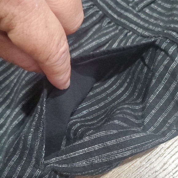 Sundance Black and Gray Trousers Straight-Leg Elegance - Picture 7 of 9